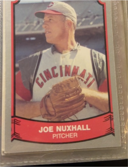 1989 Pacific Baseball Legends 2nd Series #161 Joe Nuxhall — front
