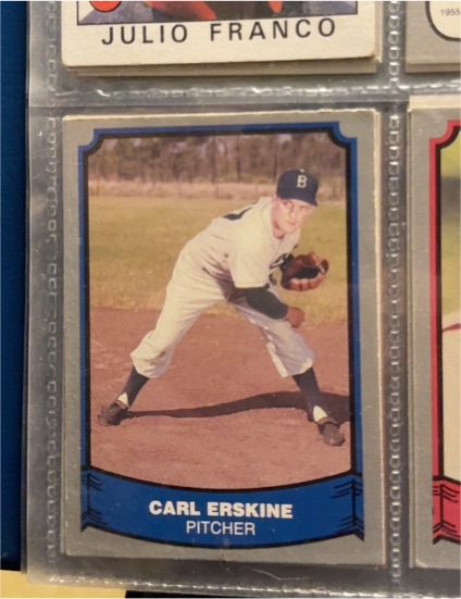 1988 Pacific Legends I #75 Carl Erskine — front