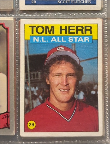 1982 Topps #339 Tom Herr — front