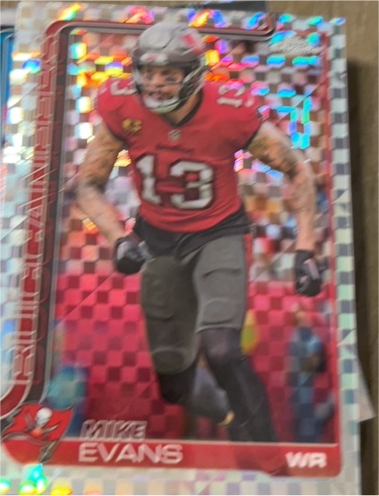 2025 Topps Chrome #282 Mike Evans — front