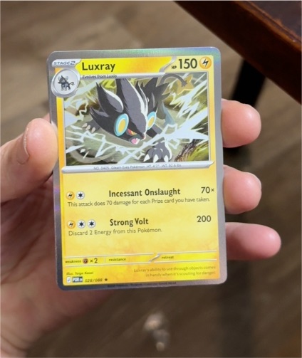 2022 Pokémon Perfect Order #028 Luxray — front