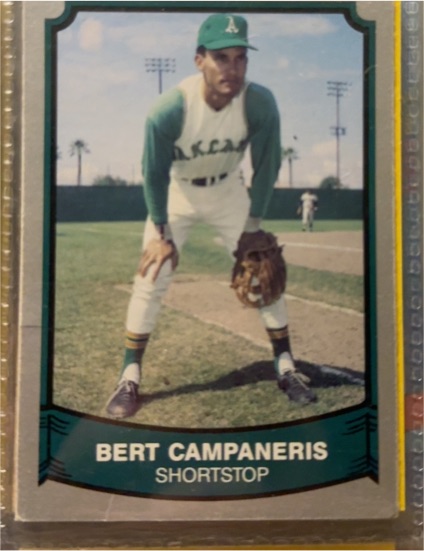 1989 Pacific Baseball Legends 2nd Series #157 Bert Campaneris — front