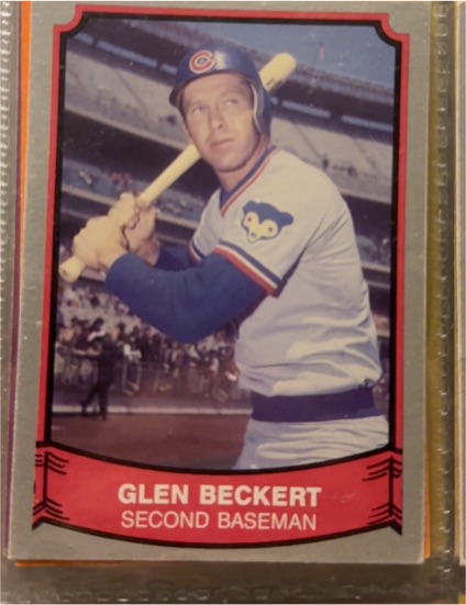 1989 Pacific Baseball Legends #142 Glen Beckert — front