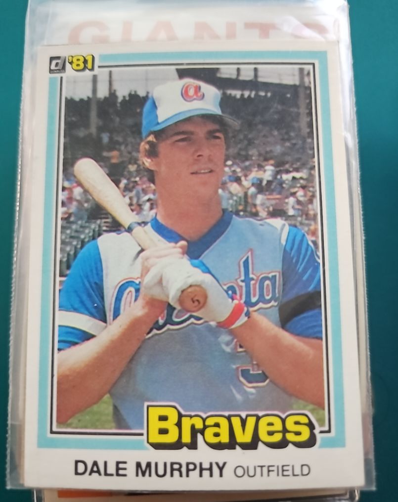 1981 Donruss #437 Dale Murphy — front
