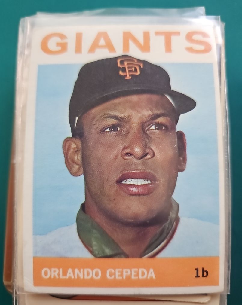 1964 Topps #390 Orlando Cepeda — front