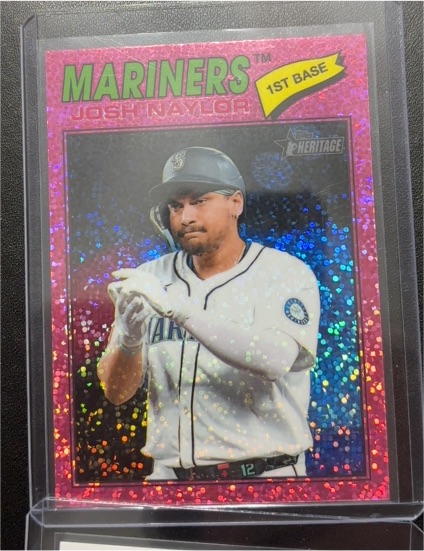 2026 Topps Heritage #129 Josh Naylor — front