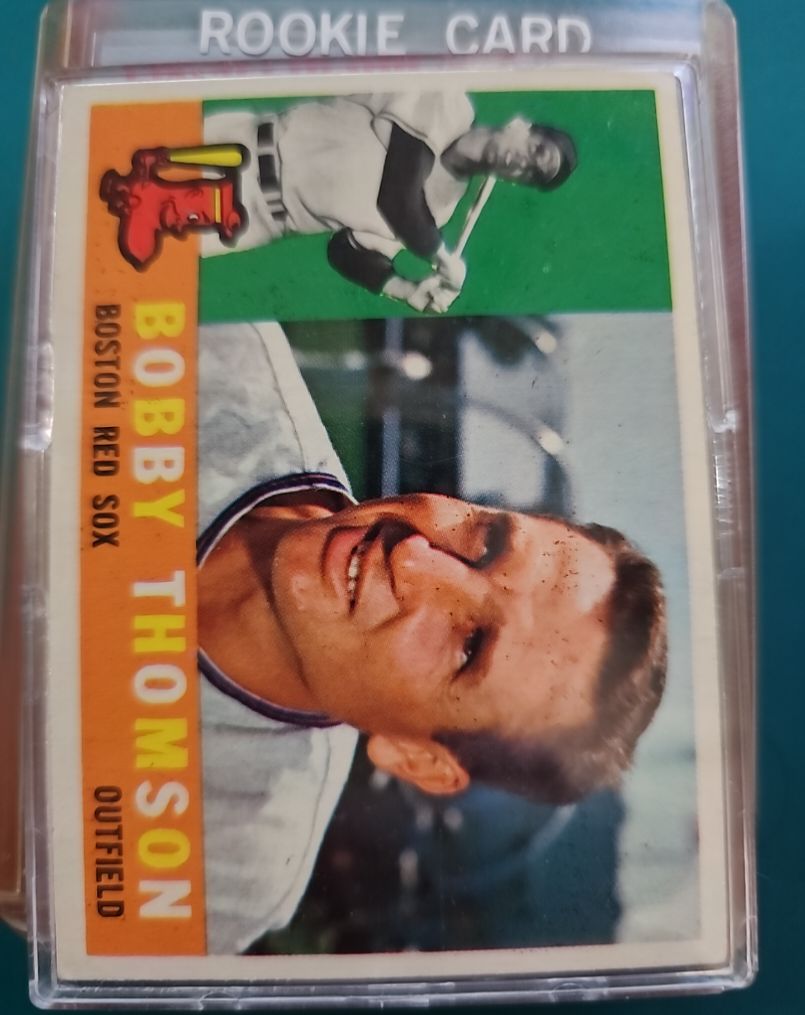1960 Topps #153 Bobby Thomson — front