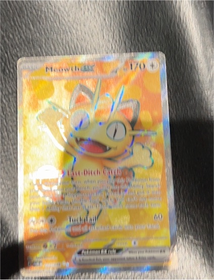 2026 Pokémon Perfect Order #107 Meowth EX Full Art — front