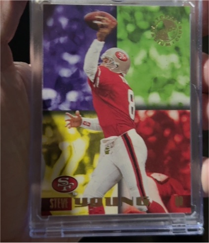 1995 Topps Stadium Club Members Only 50 #31 Steve Young — front
