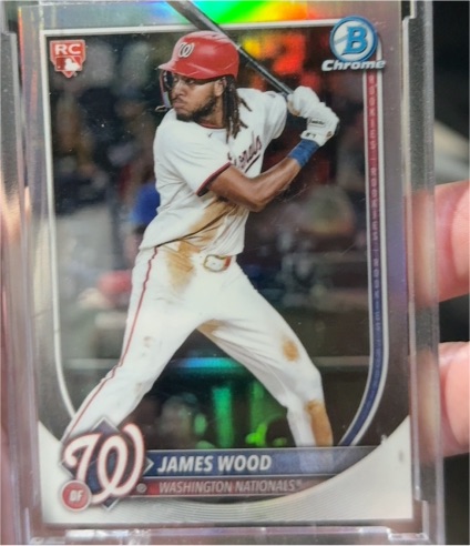 2025 Bowman Chrome #29 James Wood — front