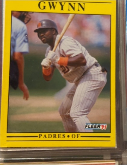 1991 Fleer #529 Tony Gwynn — front