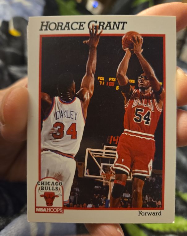 1991 NBA Hoops #54 Horace Grant — front