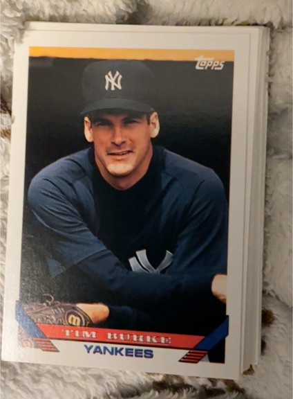 1993 Topps #249 Tim Burke — front