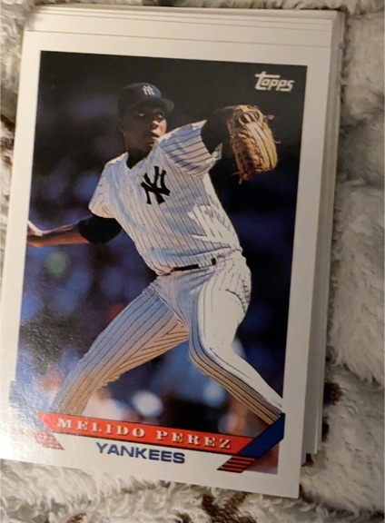 1993 Topps #304 Melido Perez — front