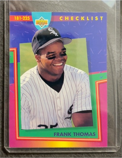 1993 Upper Deck #225 Frank Thomas — front