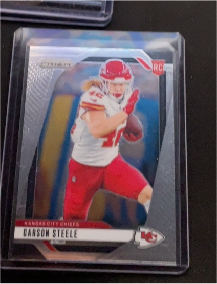 2024 Panini Prizm #377 Carson Steele — front