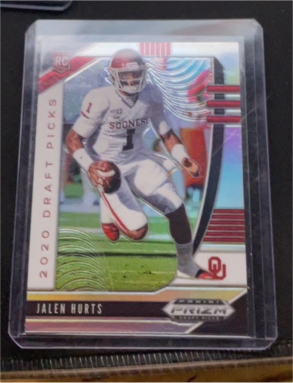 2020 Panini Prizm Draft Picks #129 Jalen Hurts — front
