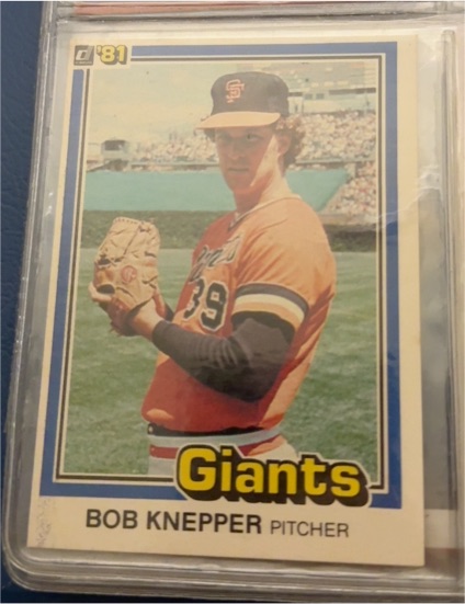 1981 Donruss #194 Bob Knepper — front