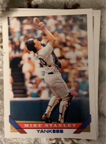 1993 Topps #359 Mike Stanley — front