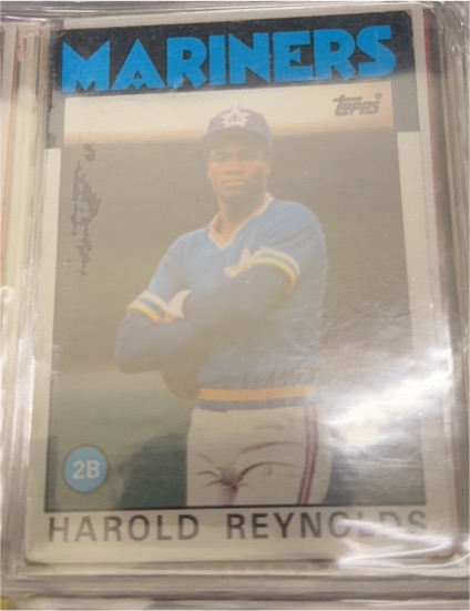 1986 Topps #769 Harold Reynolds — front