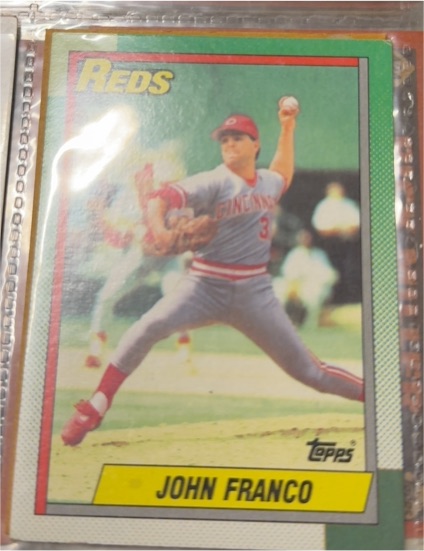 1990 Topps #120 John Franco — front