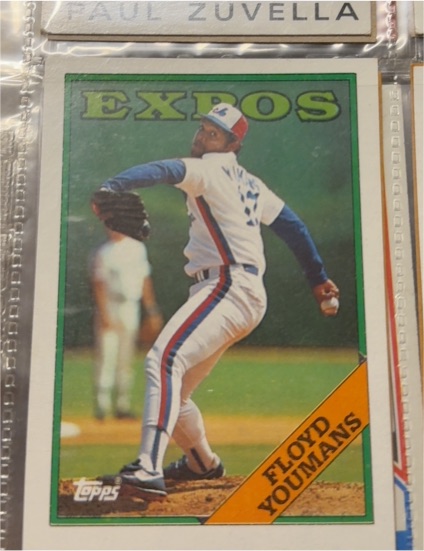 1988 Topps #365 Floyd Youmans — front