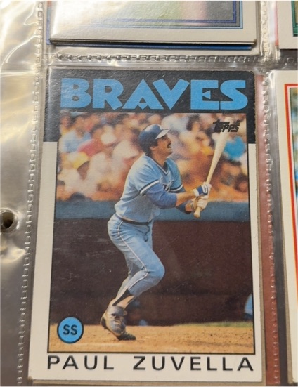 1986 Topps #572 Paul Zuvella — front