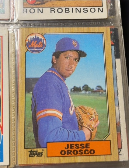 1987 Topps #704 Jesse Orosco — front