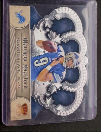 2012 Panini Crown Royale #67 Matthew Stafford — front