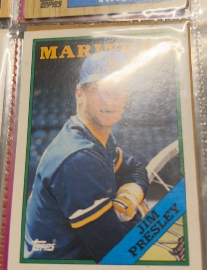 1988 Topps #285 Jim Presley — front