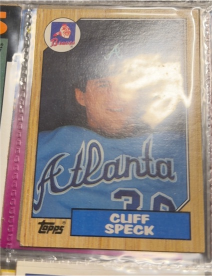 1987 Topps #269 Cliff Speck — front