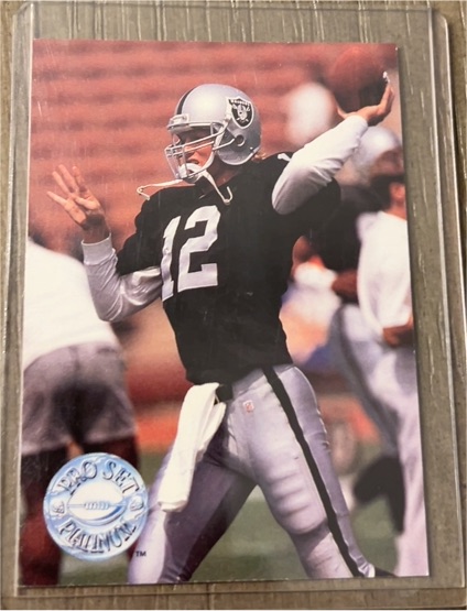 1991 Pro Set Platinum #297 Todd Marinovich — front