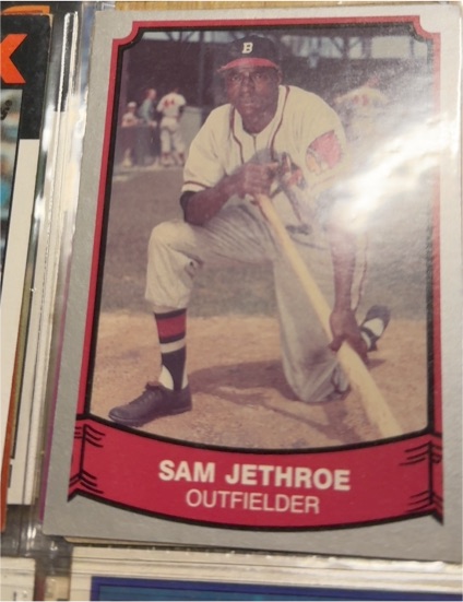 1989 Pacific Legends II #206 Sam Jethroe — front