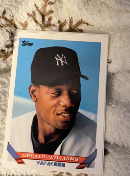 1993 Topps #654 Gerald Williams — front