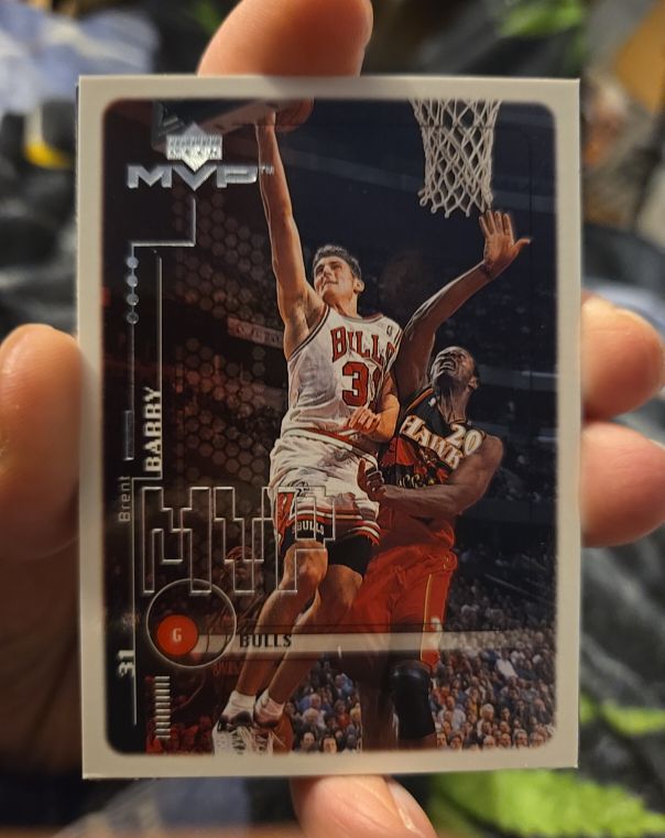 1999-00 Upper Deck MVP #20 Brent Barry — front