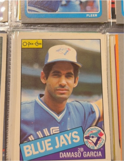 1985 O-Pee-Chee #124 Damaso Garcia — front