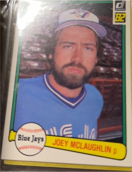 1982 Donruss #507 Joey McLaughlin — front