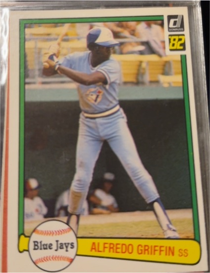 1982 Donruss #101 Alfredo Griffin — front