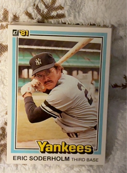 1981 Donruss #106 Eric Soderholm — front