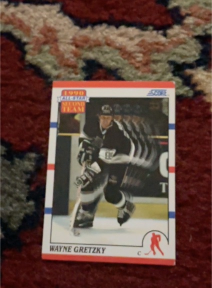 1990 Score #321 Wayne Gretzky All-Star Second Team — front