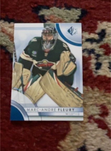 2023-24 Upper Deck SP Authentic #6 Marc-Andre Fleury — front