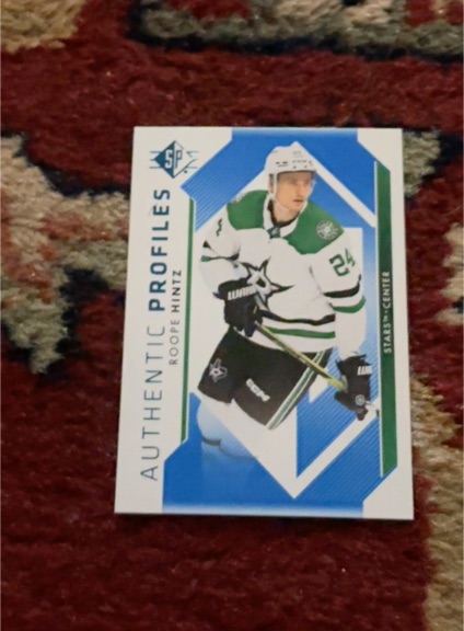 2023-24 Upper Deck SP Authentic Profiles #AP-17 Roope Hintz — front