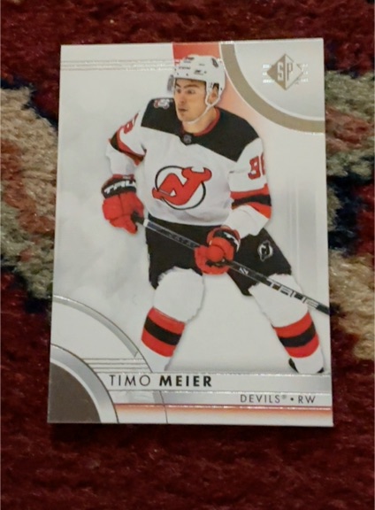 2023-24 SP Authentic #56 Timo Meier — front