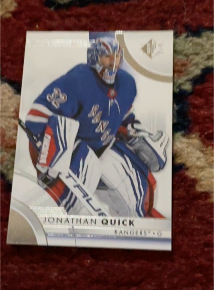 2023-24 SP Authentic #34 Jonathan Quick — front