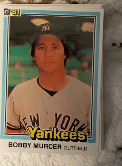 1981 Donruss #111 Bobby Murcer — front