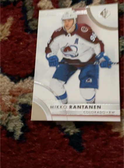 2023-24 SP Authentic #24 Mikko Rantanen Colorado Avalanche — front