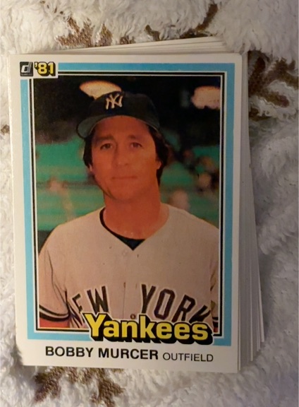 1981 Donruss #111 Bobby Murcer — front