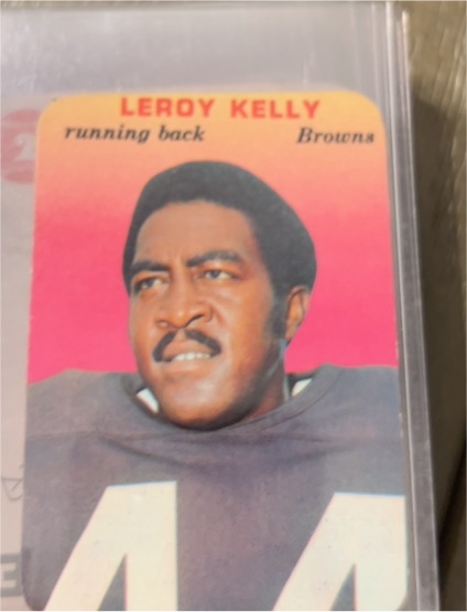 1970 Topps Super Glossy #5 Leroy Kelly — front
