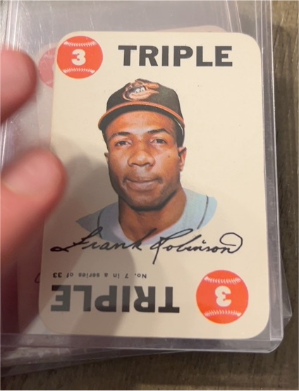 1968 Topps Game #7 Frank Robinson — front