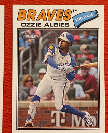 2026 Topps Heritage #264 Ozzie Albies — front